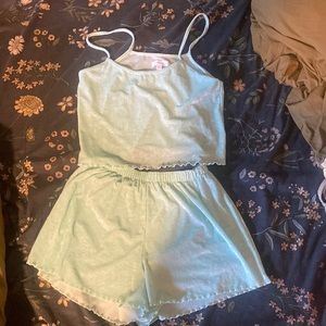NWOT - velvet pajama set